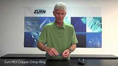 Zurn PEX Plumbing Copper Crimp Ring - How it Works
