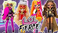 LOL OMG FIERCE Dolls Full Unboxing Royal Bee, Neonlicious, Lady Diva, Swag