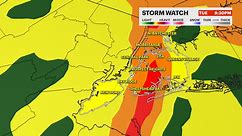 STORM WATCH: Powerful storm on the way to NYC; downpours and potentially damaging winds