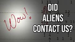 The Wow! Signal (A Message From Aliens?)