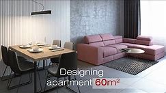 Designing apartment 60sqm / 645sqft
