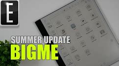 Bigme Releases a HUGE Update to fix Ghosting - August 2023