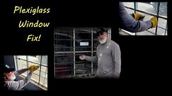 How to Install a Plexiglass Acrylic Window for Beginners! #plexiglass #acrylic #diy