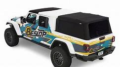 Bestop Jeep Gladiator Supertop 2 Soft Bed Topper 77326-35 (20-24 Jeep Gladiator JT) - Free Shipping