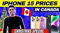 IPHONE 15 , 15 PRO , 15 PRO MAX PRICE IN CANADA | APPLE STORE | CHRISTMAS IN CANADA