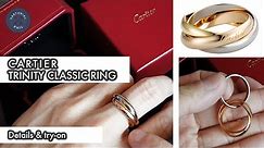 Cartier Trinity Classic Ring in Triple Gold (Yellow, Pink & White): Men's Review