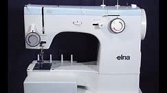 Elna Supermatic su 62c sewing machine test