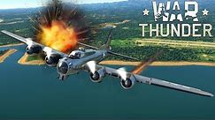 We Used Bomber Planes to Sink Ships! - War Thunder Multiplayer Gameplay