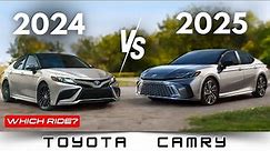Toyota Camry: 2024 vs 2025 | Detailed Comparison | Which Ride