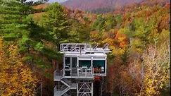 Thoughts about this 60ft Tall Container Home Tower in Blue Ridge, GA! How cool is that? Ready to redefine your getaway? @riverforestlookout, Secluded, sustainable, and chic. Swap city lights for starry nights and discover a lookout tower like no other. Video by @journey.more. #vacationhome #shippingcontainer #shippingcontainerhome #shippingcontainerplans #architecture #sustainablearchitecture #sustainability #rural #blueridge #blueridgemountains #blueridgegeorgia #americanarchitecture #architect