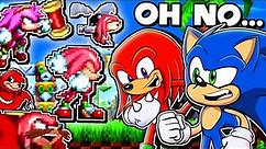 🔴💨 TOO MANY KNUCKLES!! - Sonic & Knuckles Play Sonic Mania & Knuckles PLUS KNUCKLES MOD!!