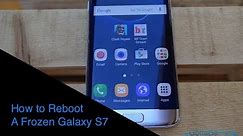 How to Reboot a Frozen Galaxy S7 or S7 Edge