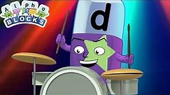 Words with the letter D | Learn to Read | @officialalphablocks