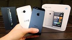 HTC One vs Apple iPhone 5: in-depth Review