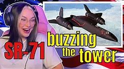 New Zealand Girl Reacts to the SR-71 BUZZING THE TOWERS | COMMERCIAL AIRPORT FLY-BY STORY