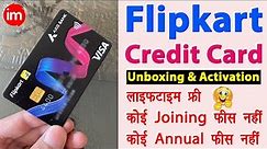 Flipkart Axis Bank Credit Card Unboxing and Activation | flipkart credit card pin generation | Guide