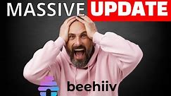 Unlock Beehiiv's NEW Website Builder! 🚀| Full Walkthrough