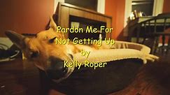 Funeral Poem - Pardon Me for Not Getting Up By Kelly Roper