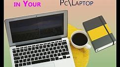 How To Make Your Personal Diary in Your pc\Laptop.