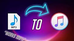 Import MP3 File to iTunes on PC (Issue Fix)