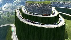 Deadly Roads | World’s Most Dangerous Roads | Bus on Dangerous Mountain Road | Extreme Road