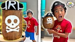 We made the BIGGEST Mystery Pirate Egg!