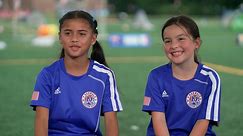 Young soccer players offer advice to stars of the U.S. women's soccer team