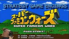 Strategy Game Endings - Super Famicom Wars (English - All Factions)