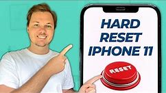 How To Hard Reset iPhone 11/ iPhone 11 Max/ iPhone 11 Pro Max