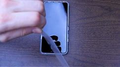 How to Properly Apply Tempered Glass Screen Protector QUICK & EASY #shorts