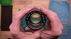 Lens Cleaning - Super-Takumar 50mm F/1.4 (7-Element)