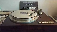 VICTOR (JVC) QL-Y77F playing DAVID BOWIE "Sounds & Visions" | Live in Japan | 783/1000 | Side 1