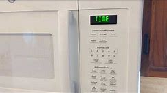 How to set the clock on a GE microwave oven Model # JVM6172DKWW