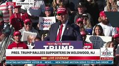 FULL SPEECH: President Trump Delivers Remarks at Rally in Wildwood, NJ - 5/11/24