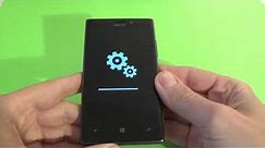 Nokia Lumia 925 hard reset