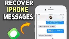 How to Recover Deleted Messages on iPhone (Without Backup)
