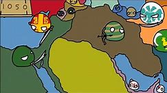 History of The Middle East Countryballs