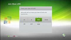 How to connect Offline Xbox 360 Account to Online Xbox Live Account