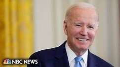 'I know I'm 198 years old': Biden cracks jokes about his age in speeches