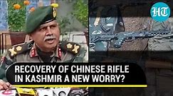 'Unusual': Indian Army on recovery of Chinese rifle from Pak terrorists killed in J&K's Uri sector