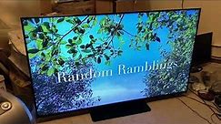 How to reset Vizio E550i-B2 55” HDTV to factory defaults, selling on OfferUp, JVC PC-X101 boombox