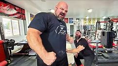 STRONGEST MAN IN HISTORY: BRIAN SHAW gets his back HAMMERED by Chiropractor