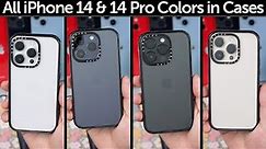 All iPhone 14 and 14 Pro Colors in Cases! CASETiFY Impact Series Review!