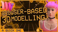 Web Based 3D Modeling for Free with Womp 3D – A Quick One