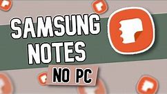 Como usar o Samsung Notes no PC [FÁCIL] Windows 10