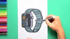How to draw an Apple Watch