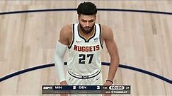 Minnesota Timberwolves vs Denver Nuggets GAME 1 LIVE | May 5, 2024 NBA Playoffs Simulation