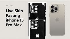 How to Apply Skin on Apple iPhone 15 Pro Max | VecRas