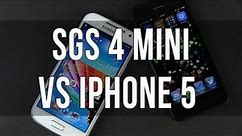 Samsung Galaxy S4 Mini vs Apple iPhone 5 detailed comparison