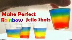 How to Make Rainbow Jell-O Shots: Recipe With Pictures
